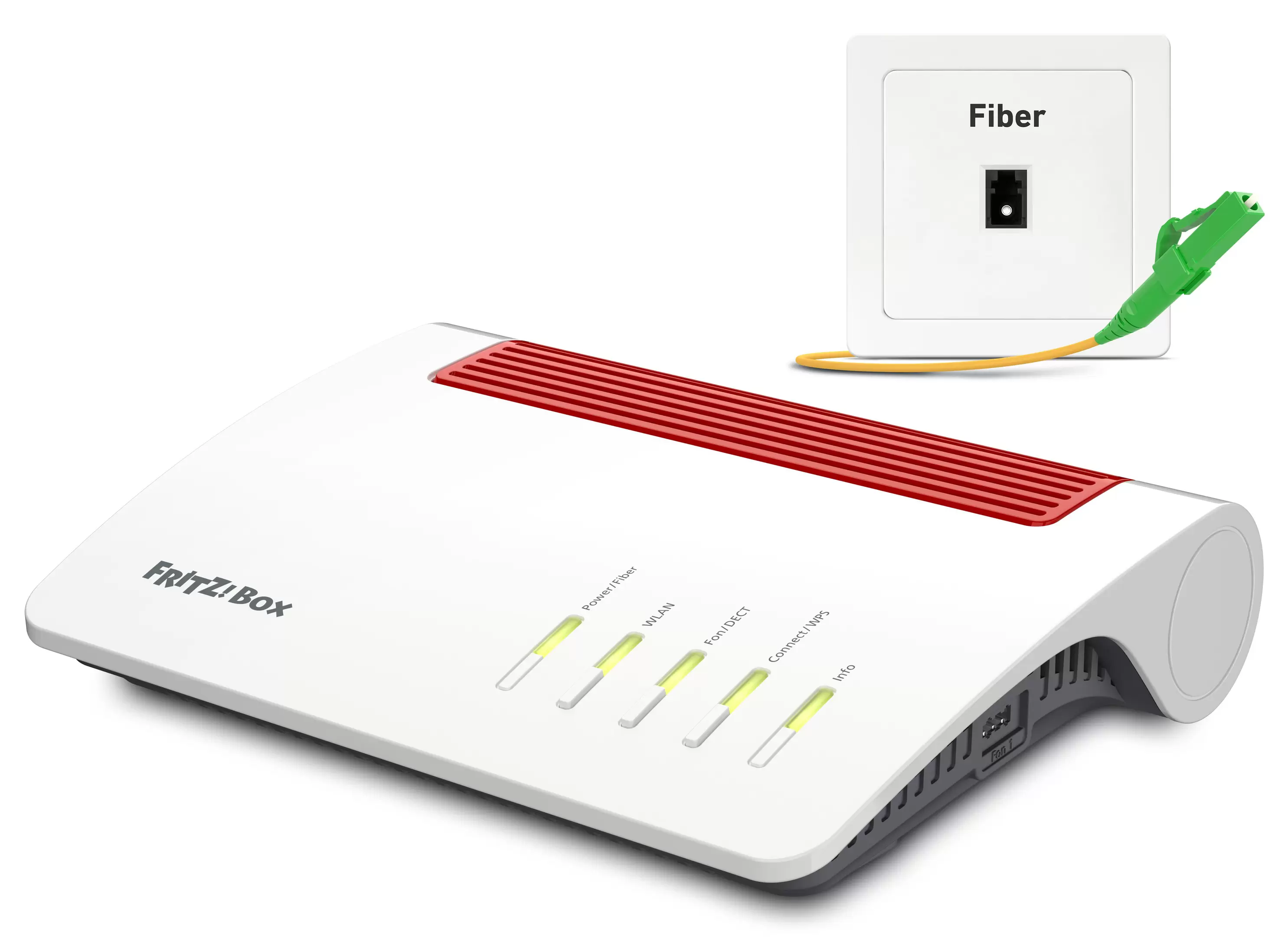 AVM FRITZ!Box 5590 Fiber, (Wi-Fi 6) WLAN Mesh Glasfaser Router 3600 Mbit/s für 229€ in Saturn