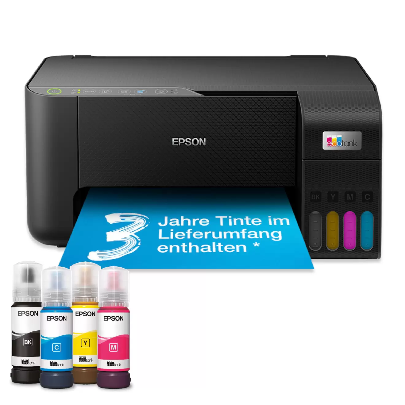 EPSON EcoTank ET-2865 Tintentank Multifunktionsdrucker WLAN für 169€ in Saturn