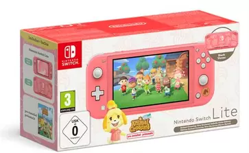 Nintendo Switch Lite Animal Crossing: New Horizons Isabelle Aloha Edition für 197,99€ in GameStop