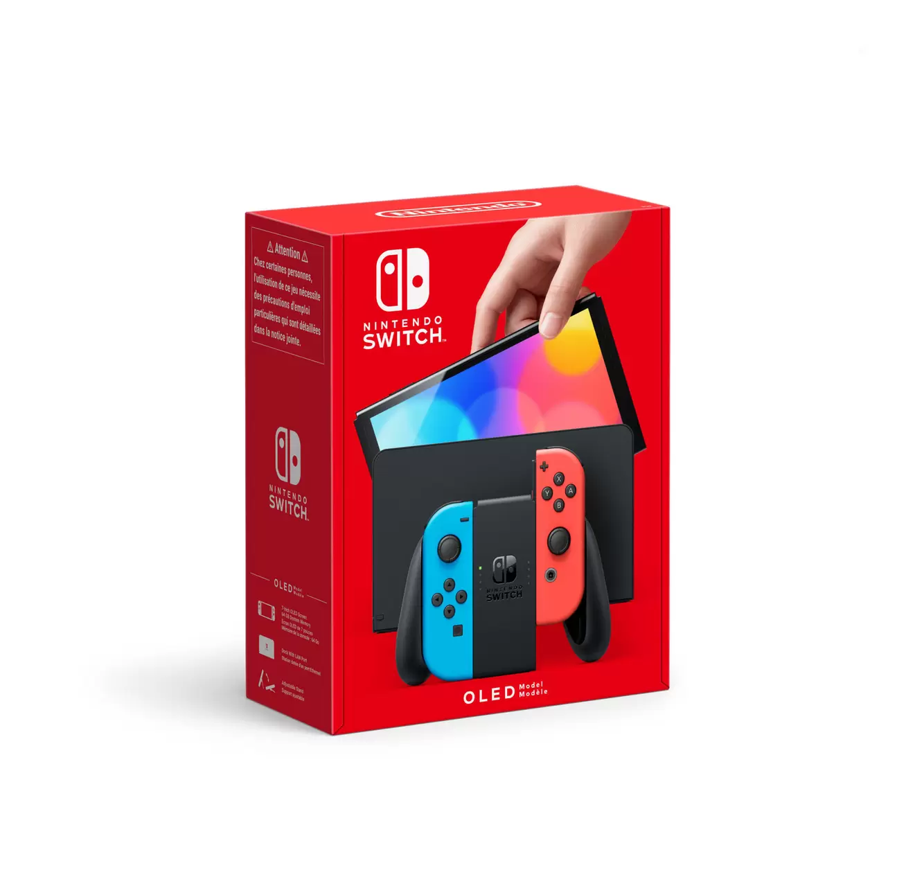 Nintendo Switch Konsole OLED Neon-Rot/Blau für 305,99€ in GameStop