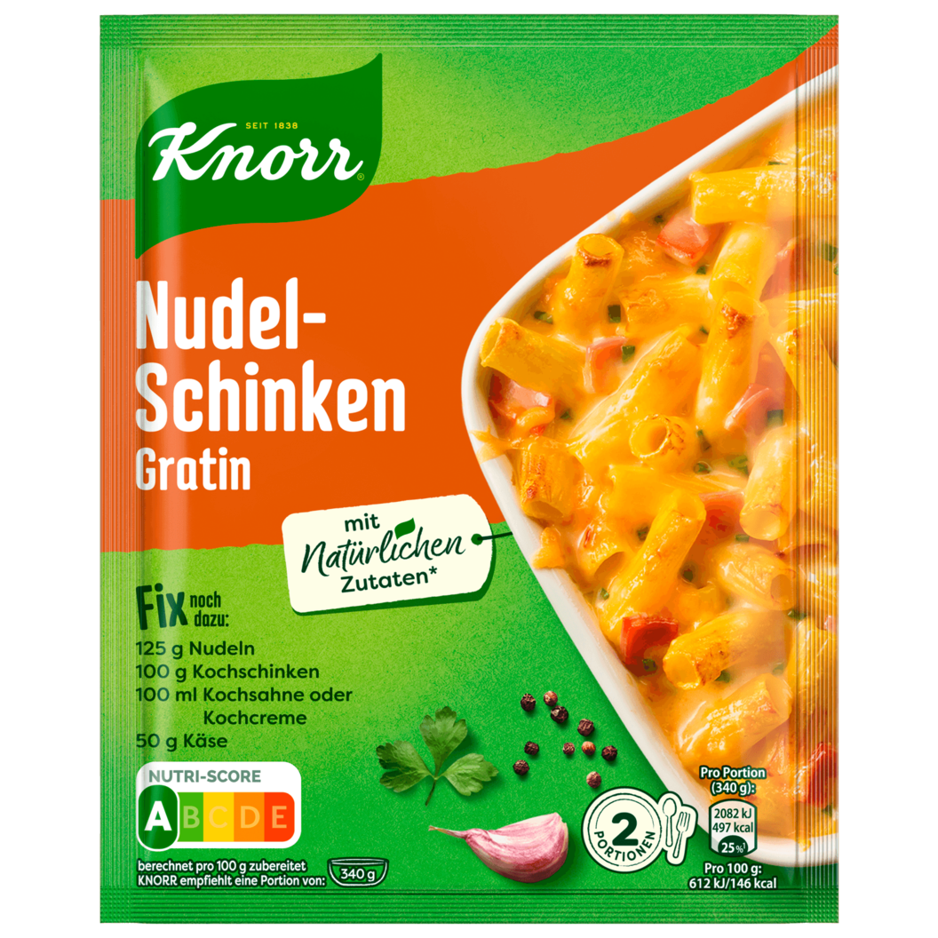 Knorr Fix Nudel-Schinken Gratin für 0,49€ in REWE