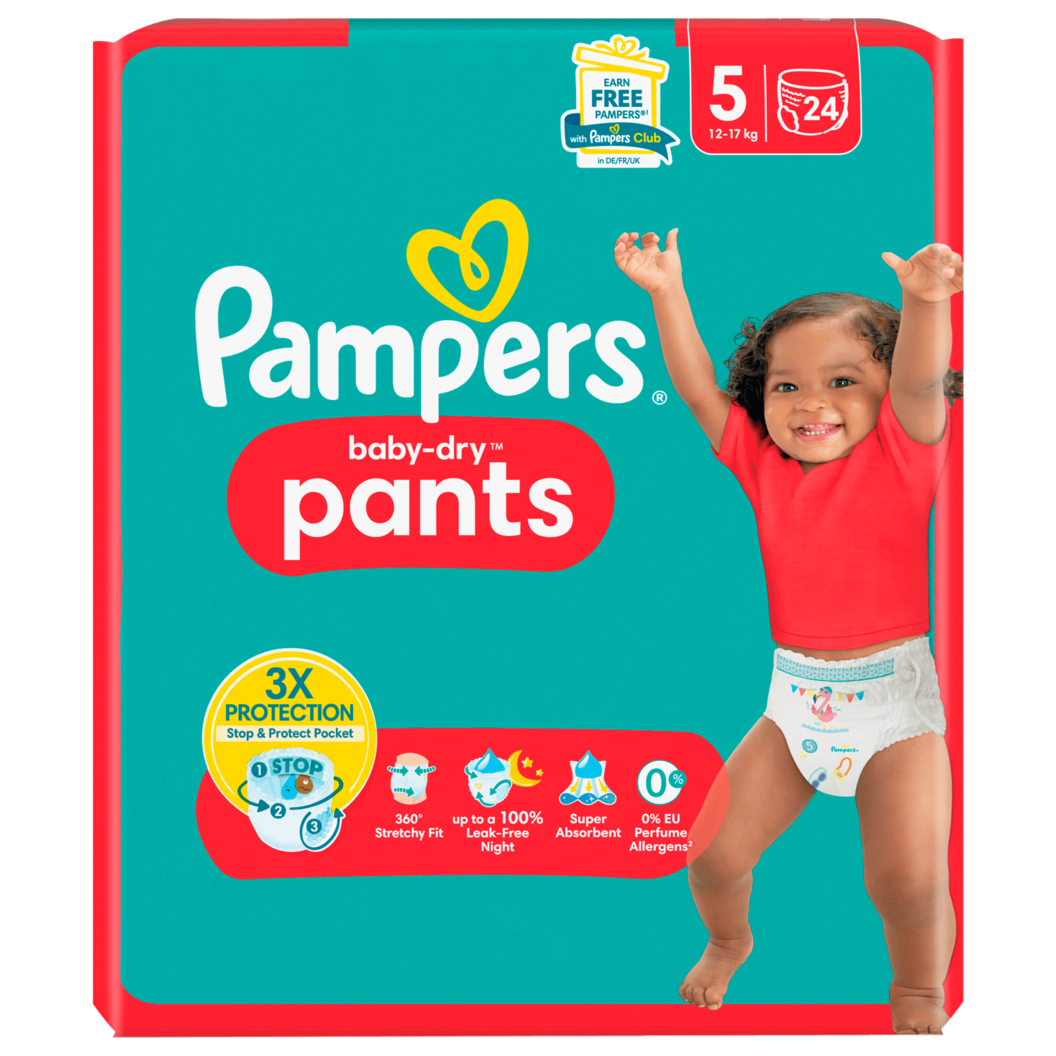 Pampers Baby Dry Pants Single Pack für 7,77€ in REWE