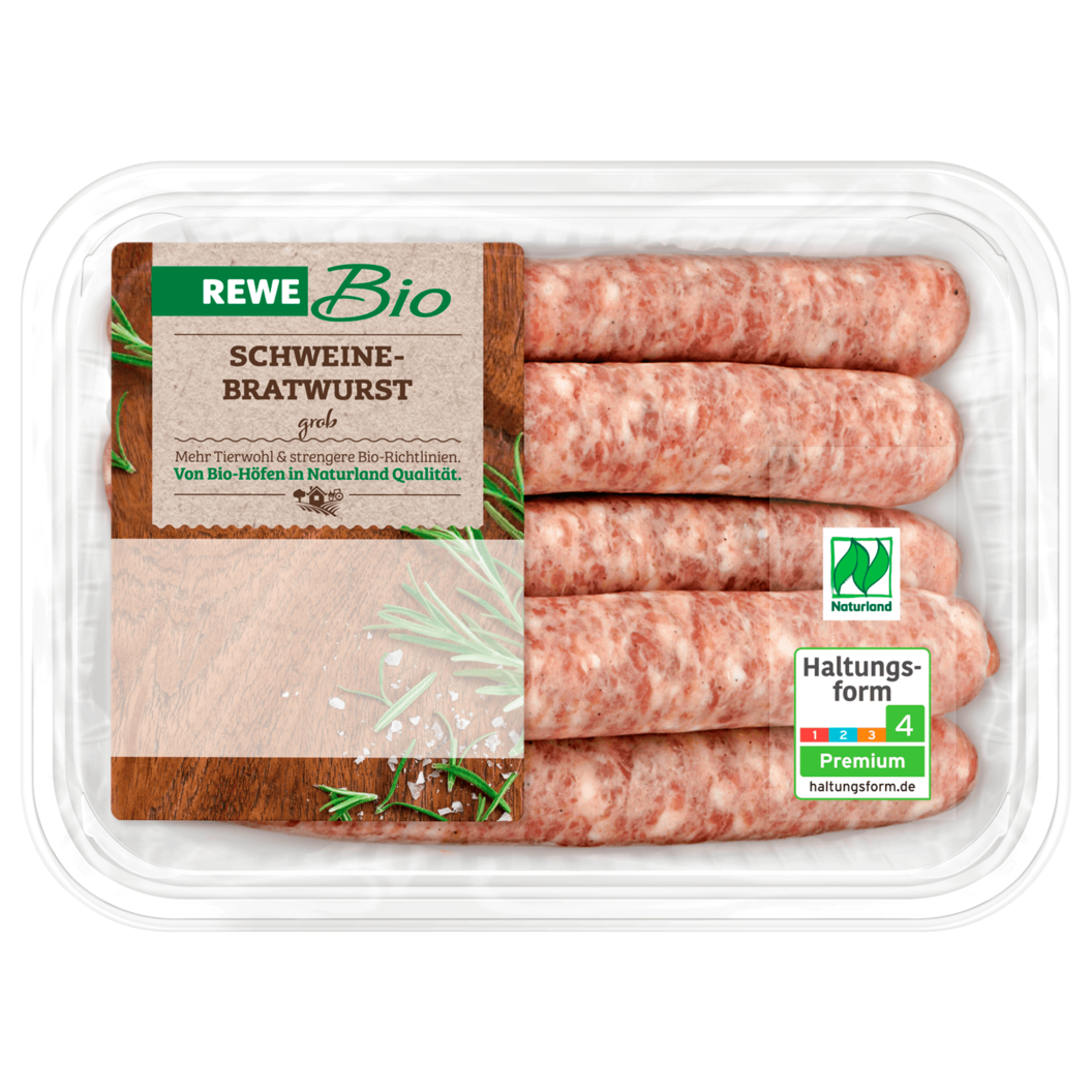 REWE Bio Schweine-Bratwurst für 5,49€ in REWE
