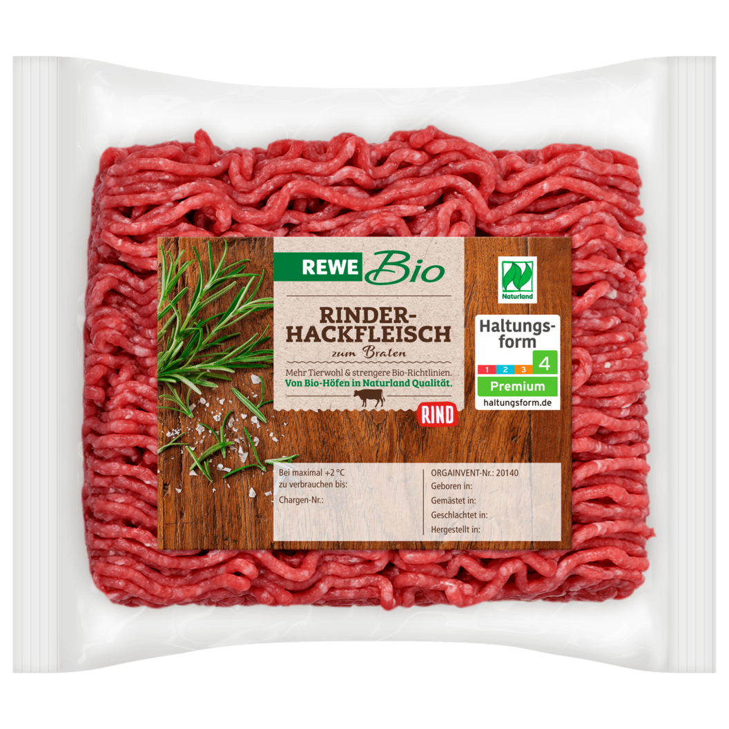 REWE Bio Rinder-Hackfleisch für 4,49€ in REWE