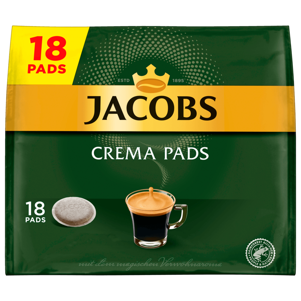 Jacobs Crema Pads für 1,79€ in REWE