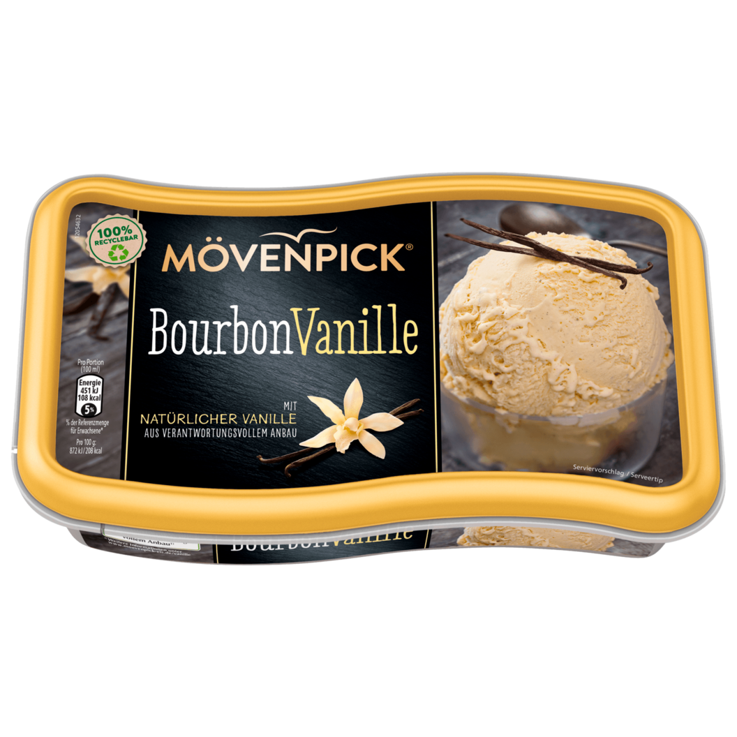 Mövenpick Bourbon Vanille oder Chocolate Chips für 1,88€ in REWE