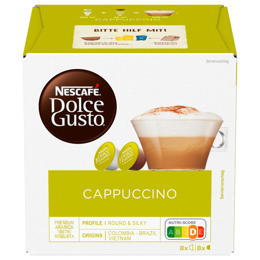 Nescafé Dolce Gusto Cappuccino für 3,99€ in REWE