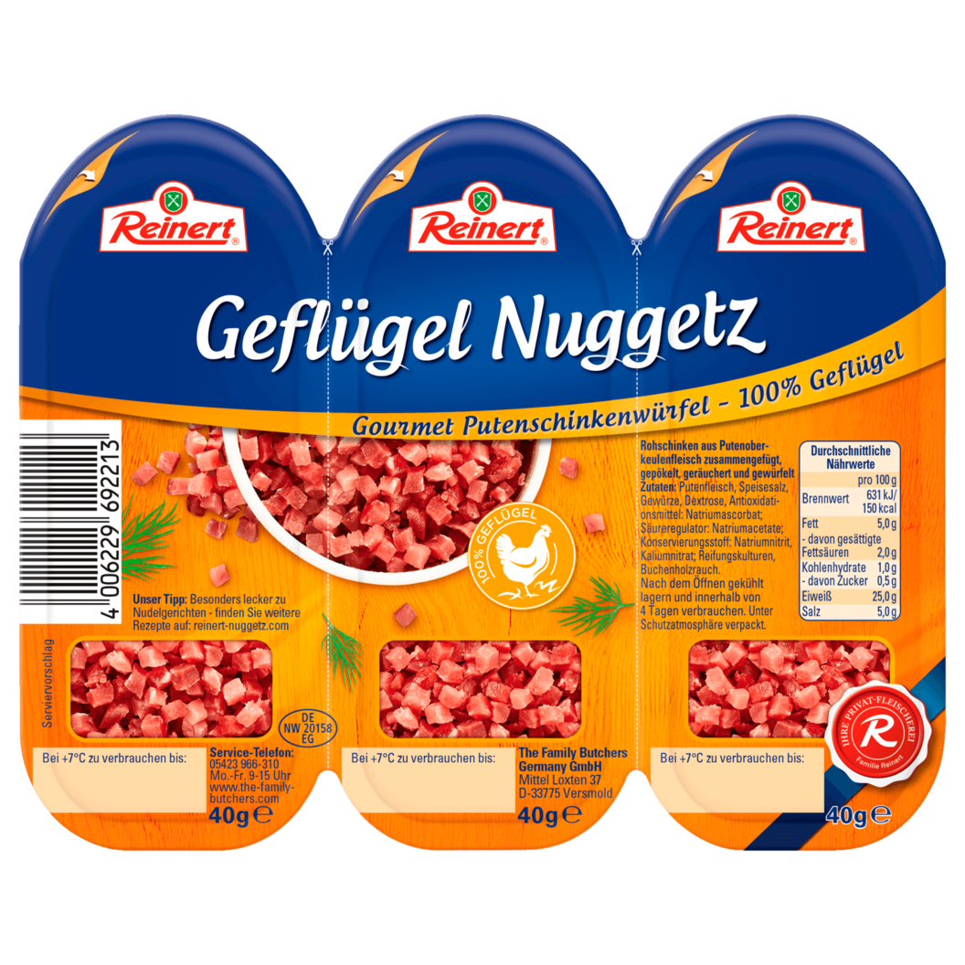 Reinert Geflügel Nuggetz für 1,99€ in REWE