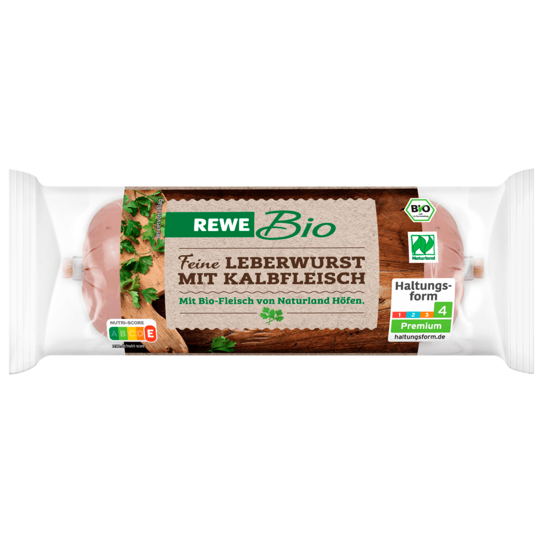 REWE Bio Leberwurst mit Kalbfleisch für 1,59€ in REWE