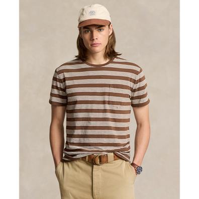 Gestreiftes Standard-Fit Jersey-T-Shirt für 129€ in Ralph Lauren