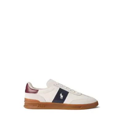 Sneaker Aera aus Leder und Wildleder für 129€ in Ralph Lauren