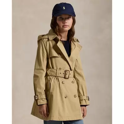 Trenchcoat mit Kapuze für 279€ in Ralph Lauren