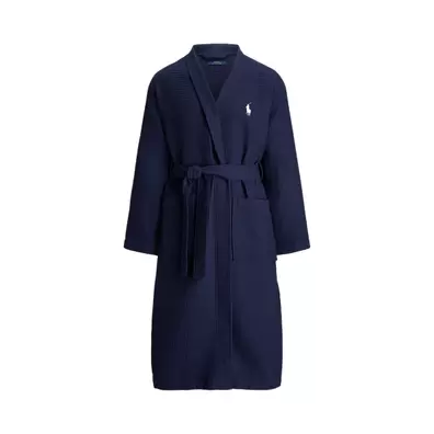 Bademantel aus Baumwollpiqué für 169,95€ in Ralph Lauren