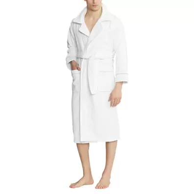 RL Bademantel mit Pyjama-Paspelierung für 175€ in Ralph Lauren