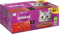 Whiskas Katzen-Nassfutter Multipack Klassische Auswahl in Sauce 40 x 85g für 13,99€ in Raiffeisen Markt