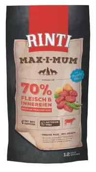 RINTI Hunde-Trockenfutter MAX-I-MUM Rind für 67,99€ in Raiffeisen Markt