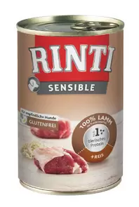 RINTI Hunde-Nassfutter Sensible Lamm & Reis für 1,99€ in Raiffeisen Markt