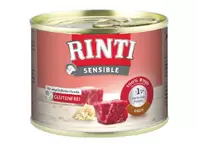 RINTI Hunde-Nassfutter Sensible Rind & Reis für 1,29€ in Raiffeisen Markt