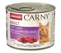 Animonda Katzen-Nassfutter Carny Adult Rind + Lamm für 1,29€ in Raiffeisen Markt