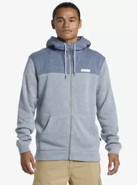 Keller Block ‑ Kapuzenpulli mit Reißverschluss für Männer für 85€ in Quiksilver