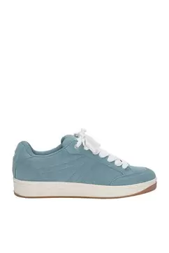 Skate-Sneaker aus Leder für 39,99€ in Pull & Bear