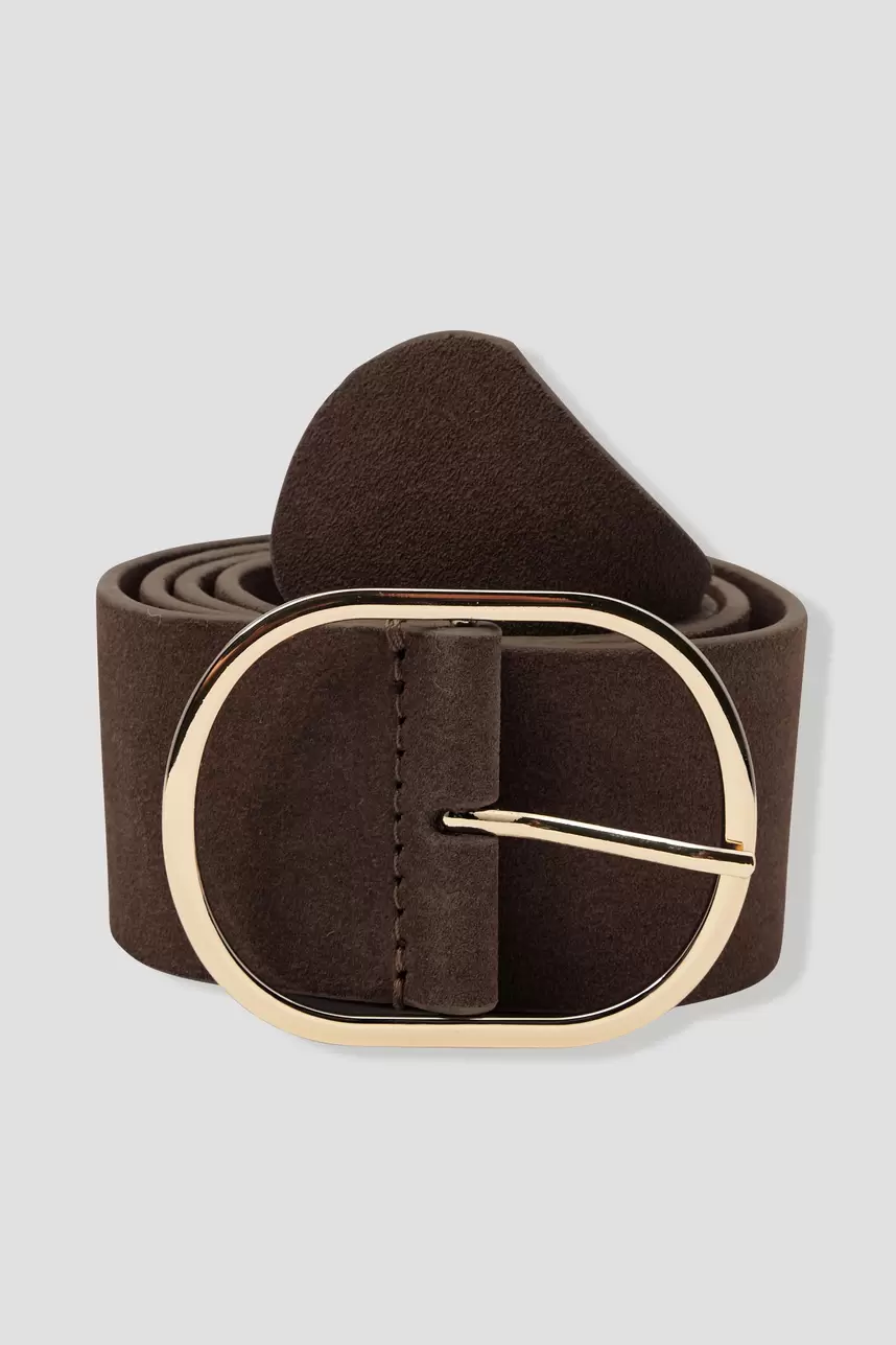 Ceinture en cuir suédé Femme für 29,99€ in promod