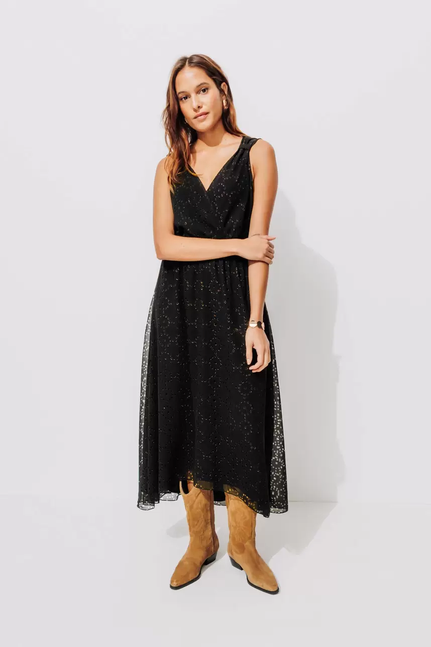 Robe longue à bretelles Femme für 69,99€ in promod