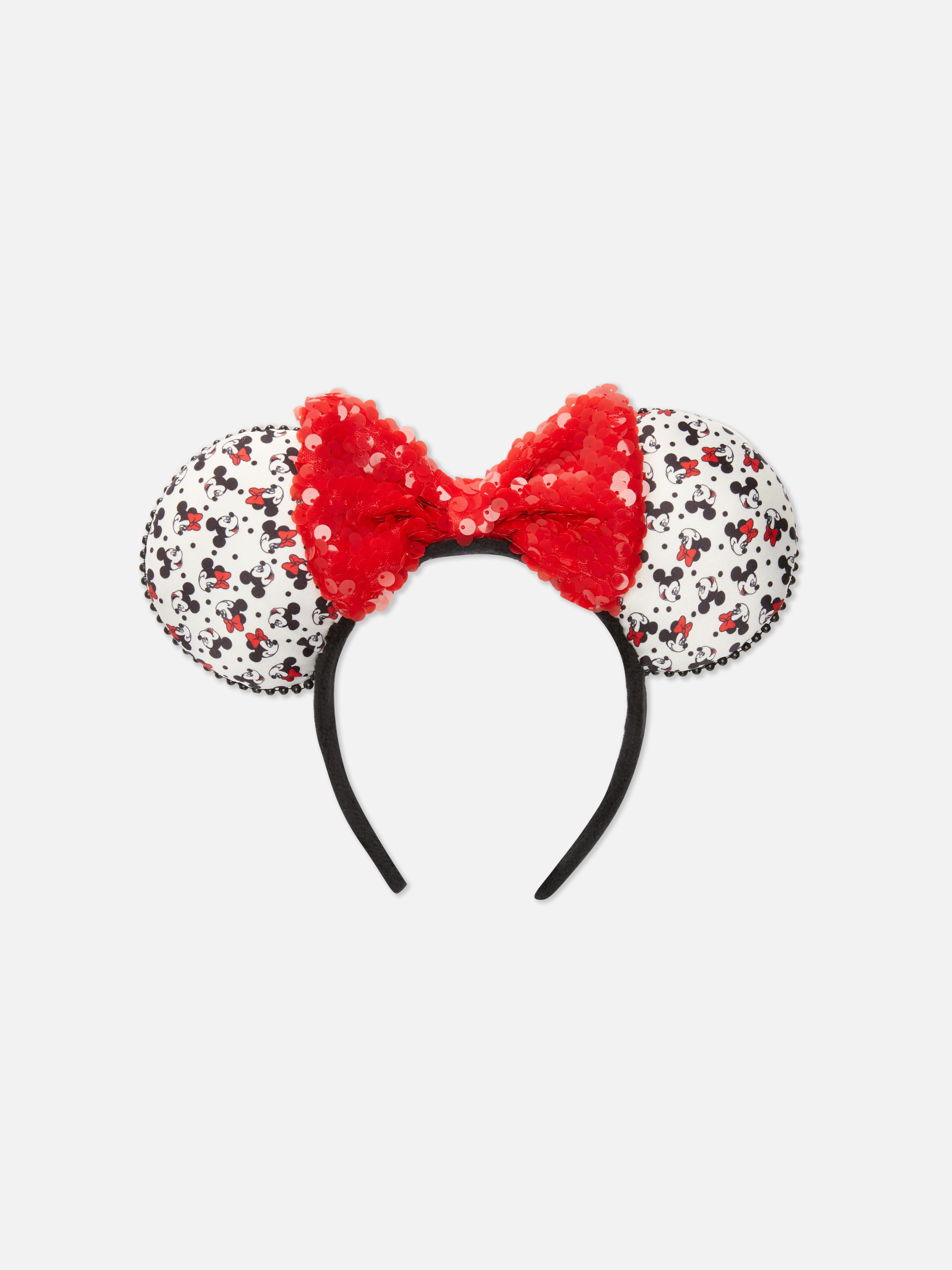 „Disney Minnie Maus“ Haarreif mit Ohren und Print für 7€ in Primark
