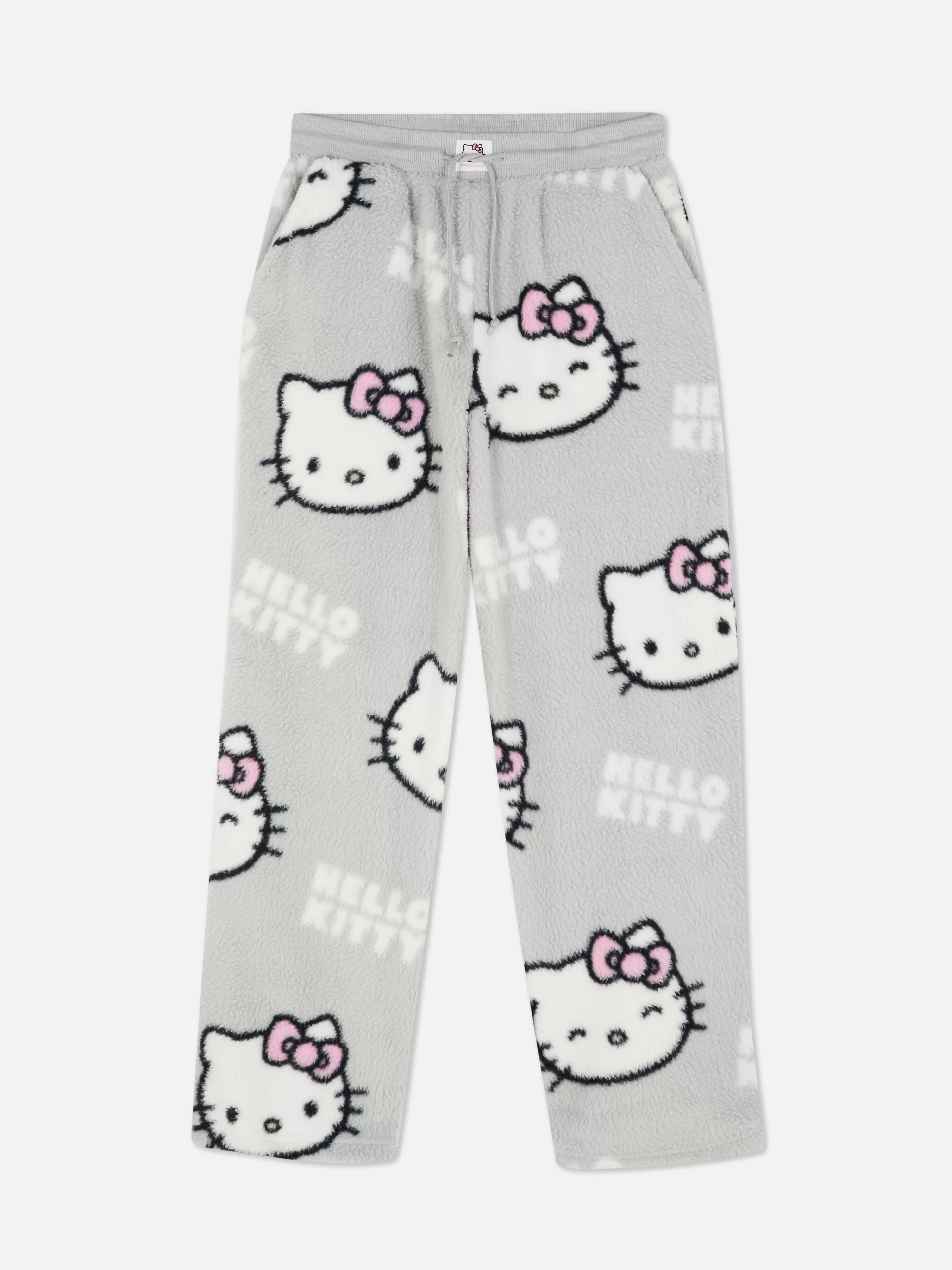 „Hello Kitty“ Schlafanzughose aus Fleece für 16€ in Primark