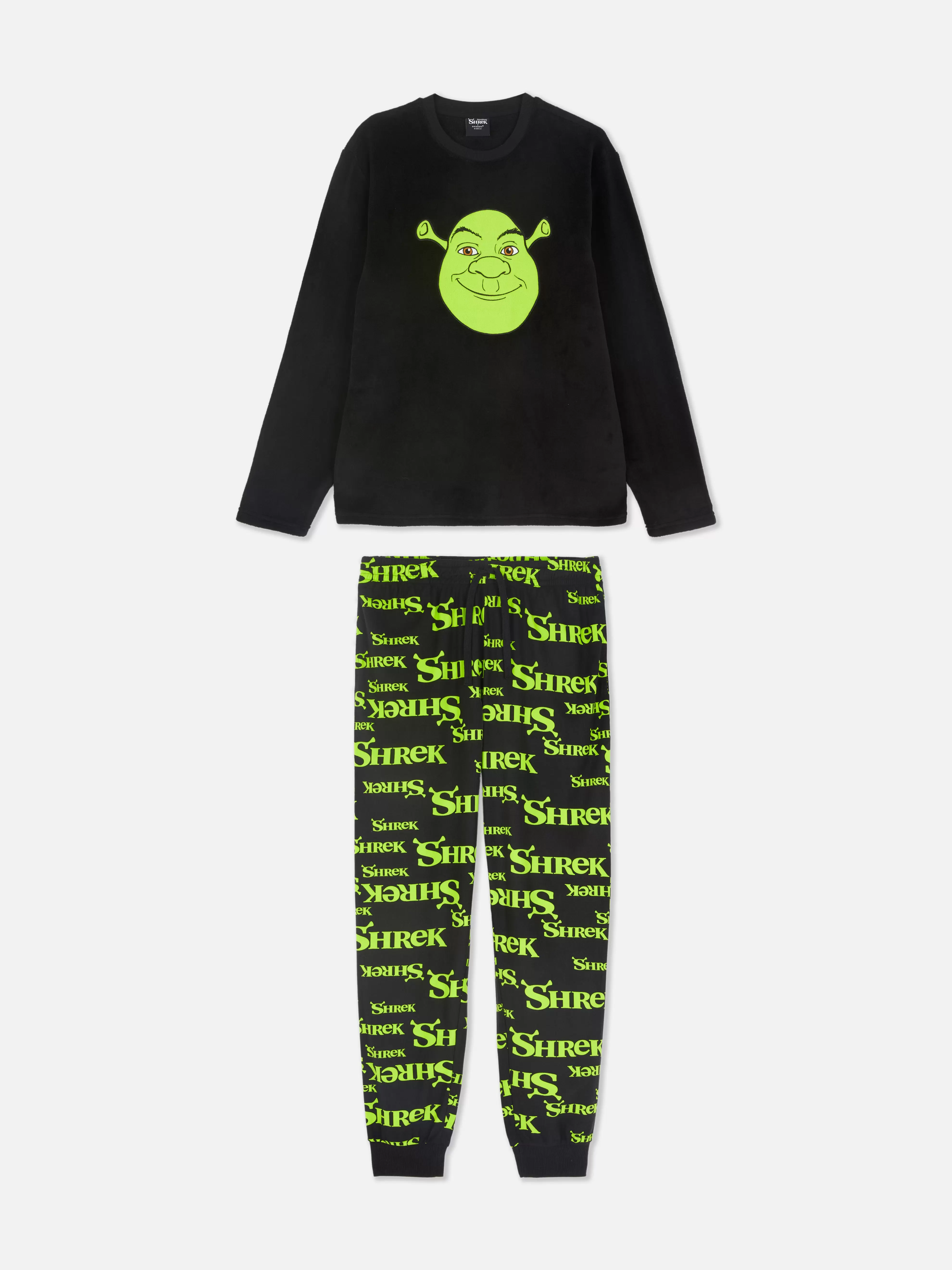 „Shrek“ Fleece-Schlafanzug für 19€ in Primark