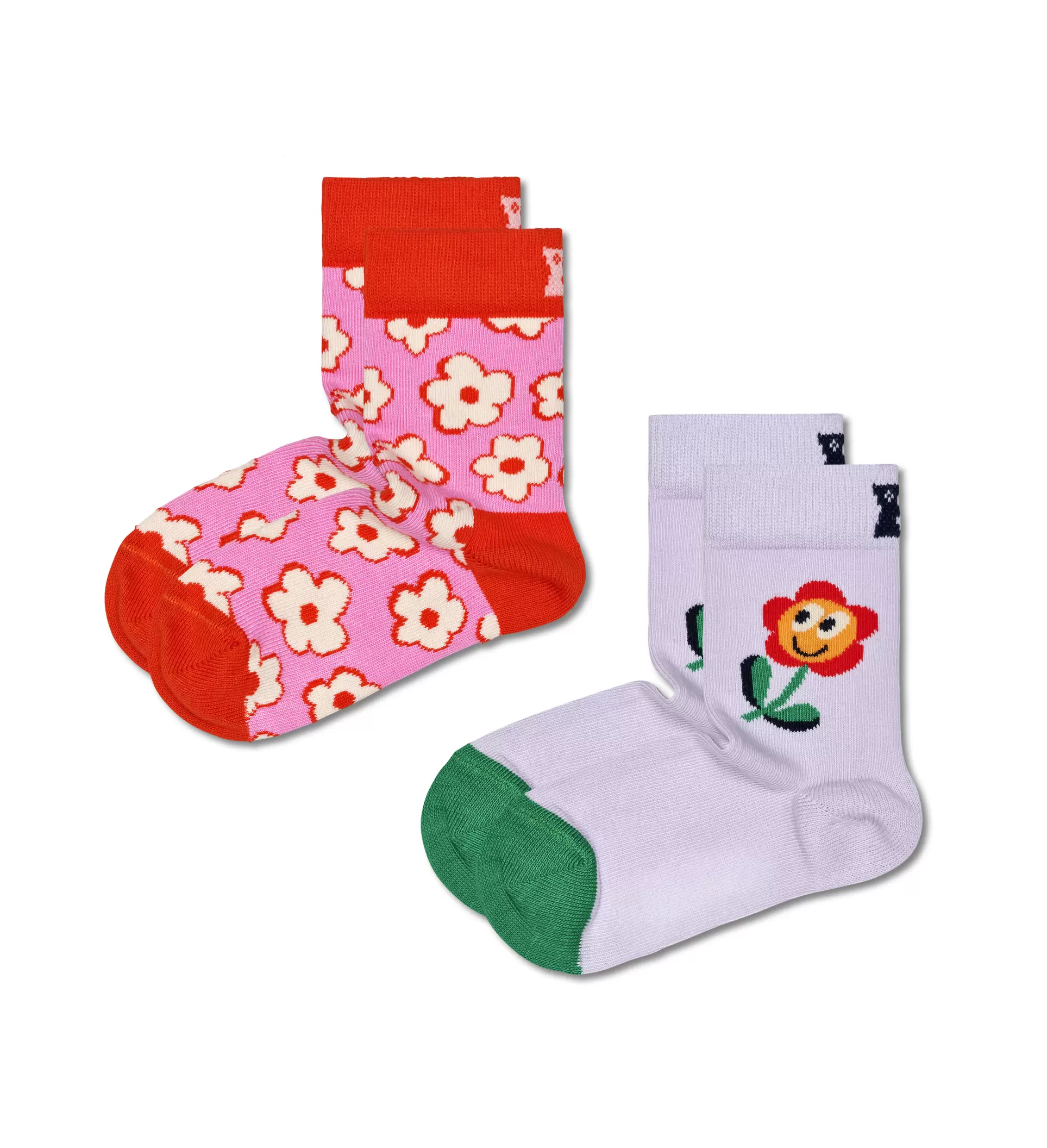 Kids 2-Pack Flowers Socks für 8,4€ in Happy Socks