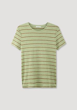 Streifen-Shirt aus reinem Leinen für 39,95€ in hessnatur