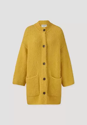 WUNDERKIND × HESSNATUR Strickjacke Oversized aus Alpaka mit Bio-Baumwolle für 295,99€ in hessnatur