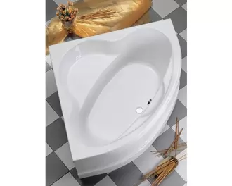 Badewanne OTTOFOND Samba 140 x 140 cm weiß glänzend glatt 851001 für 249€ in Hornbach