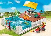Einbau-Swimmingpool für 19,99€ in Playmobil