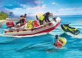 71464 - Feuerwehrboot mit Aqua Scooter für 23,99€ in Playmobil