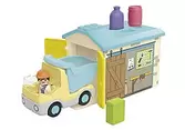 71686 - JUNIOR: LKW mit Sortiergarage für 27,99€ in Playmobil