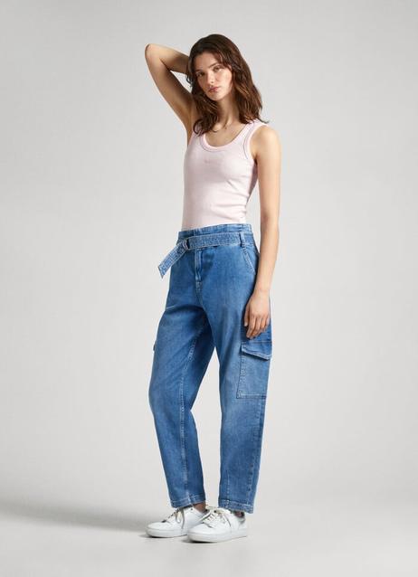 HIGH-RISE TAPER FIT JEANS für 130€ in Pepe Jeans