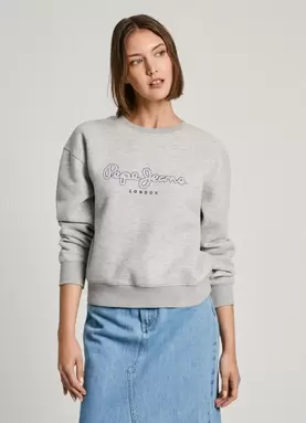 CREW NECK LOGO SWEATSHIRT für 55,93€ in Pepe Jeans