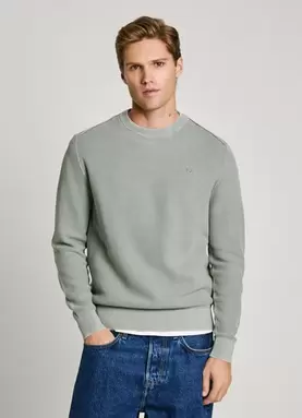 REGULAR FIT PIQUE JUMPER für 55,93€ in Pepe Jeans