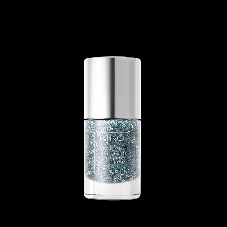 Blue Me Biodegradable Glitter Top Coat für 4,99€ in Kiko