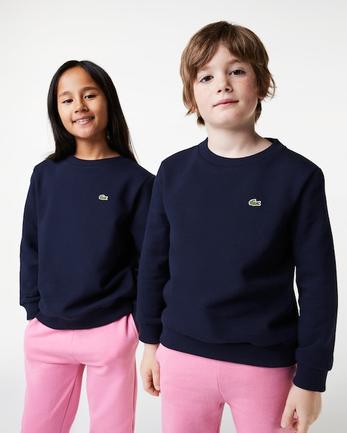 Kinder LACOSTE Sweatshirt aus Baumwoll-Flanell für 75€ in Lacoste