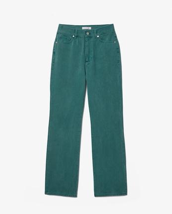 Gerade geschnittene Jeans aus umweltfreundlich gefärbtem Baumwoll-Denim für 160€ in Lacoste