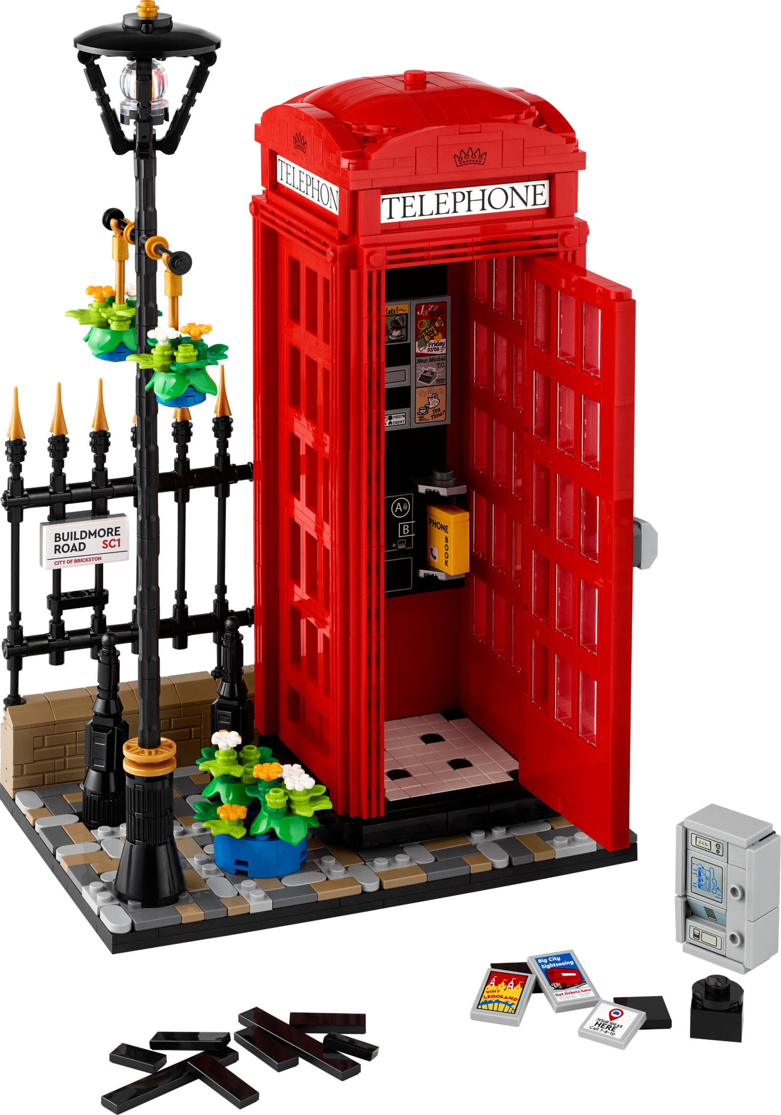 Rote Londoner Telefonzelle für 114,99€ in Lego