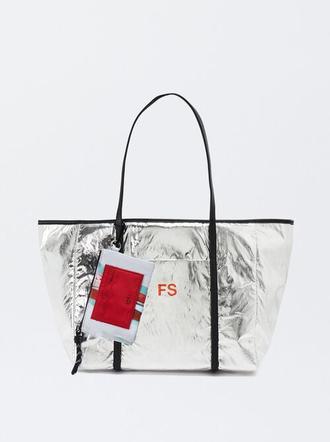 Personalized Metallic Shopper Bag L für 39,99€ in Parfois