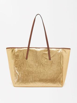 Metallic Shopper Bag L für 35,99€ in Parfois
