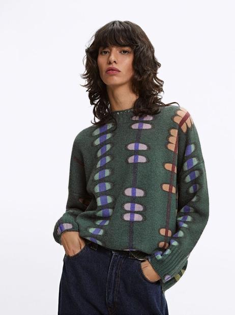 Printed Knit Sweater für 15,99€ in Parfois