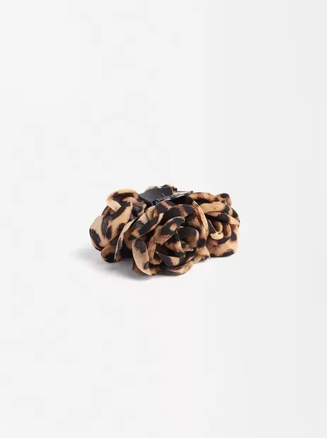 Hair Claw With Flower Leopard Print für 15,99€ in Parfois