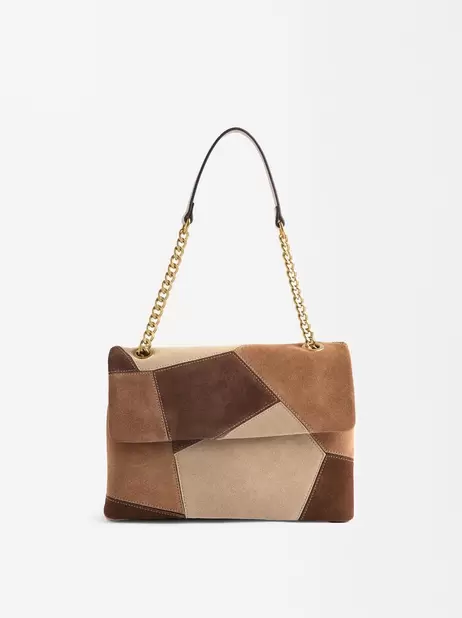 Shoulder Bag With Patchwork Leather für 45,99€ in Parfois