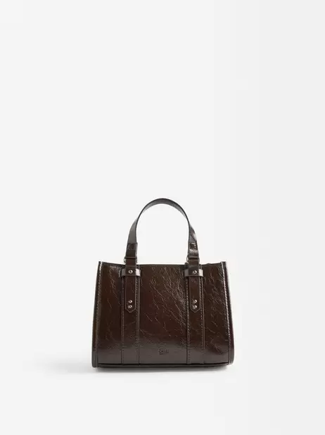 Patent Tote Bag für 29,99€ in Parfois